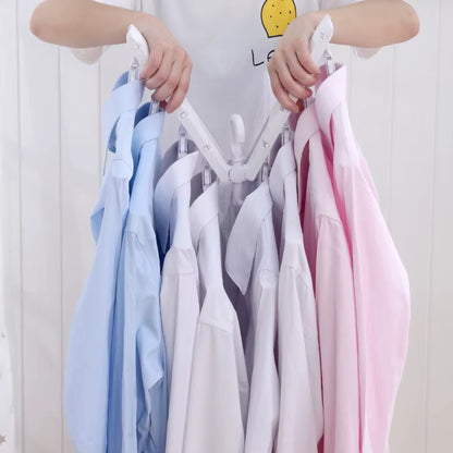 MagicFold™ 360° Rotating Hanger – Dry, Store & Save Space Like Never Before!